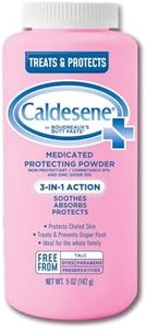 Caldesene Medicated Protecting Body Powder with Zinc Oxide and Cornstarch, Talc Free, 5 Oz
