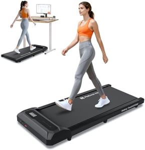 Mobvoi Walking Pad Smart AI Under Desk Treadmill Portable Small 2 in 1 Treadmills for Home and Office Walking Jogging Running Machine LED Display Remote Control 6KM/H Easy Storage (Walking Pad Edge)