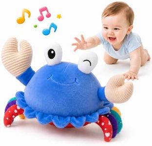Crawling Crab Baby Toy, Interactive Toy for Infants & Toddlers 12+ Months