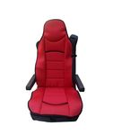 flexzon 1x UNIVERSAL RED PREMIUM COMFORT PADDED SEAT COVER CUSHION FOR TRUCK LORRY CAB