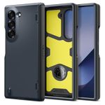 Spigen Case for Galaxy Z Fold 6 Case, Slim Armor Pro Designed for Samsung Galaxy Z Fold 6 - Metal Slate