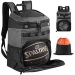 TRAILKICKER Basketball Bag Backpack for Men Basketball Stuff Soccer Bag Backpack Sports Backpack Equipment Bag for Volleyball Gym Backpack with Ball Compartment（Cyber）