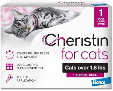 Cheristin Cat Cheristin Cat Flea Treatment & Prevention for Cats | 1 Topical Dose Provides Up to 6 Weeks of Coverage | 1 ct.