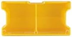 Plano Edge Terminal Medium Hook Retainer Box, Yellow, 2-Pack, Includes Hook Retainer Tackle Tray, Fishing Storage