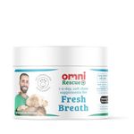 OMNI Dog Breath Freshener Supplement - One-a-Day Peppermint Dog Chew Supplements for Dogs with Natural Dog Plaque Remover, Dog Dental Care aiding Fresh Breath for Dogs, 30 Servings, Small Dog 0-15 Kg