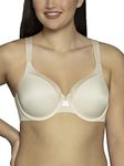 Vanity Fair Women's Illumination Full Figure Zoned-in Support Bra, Lightly Lined Cups Up to Dd, Underwire-Sweet Cream, 38C