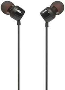 JBL T-110, Mit Kabel, In-Ear-Kopfhörer, Schwarz