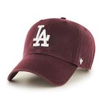 47 Brand MLB New York Yankees Branson Cap B-BRANS17CTP, Unisex, Bordeaux, One Size