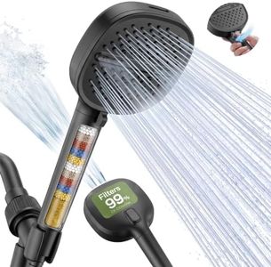 HOPOPRO Filtered Shower Head with Handheld, High Pressure 9 Spray Modes