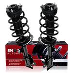 Shoxtec Front Pair Complete Struts Assembly Replacement for 2008-2010 Chrysler Town & Country 2008-2010 Dodge Grand Caravan Coil Spring Assembly Repl. part no. 171128LR