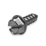 BCP Fasteners BCP221 25 Qty #14 x 3/4" 304 Stainless Slotted Hex Washer Head Screws (BCP221)