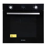 Faber 80L Built-In Black Finish Oven || Push/Pull Knob Control with Digital Display || 8 Cooking Functions with Rotisserie, Grill Rack, Universal Pan|| FBIO 80L 8F BK with 1 Yr Comprehensive Warranty