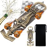 LKKCHER Racing Car Gifts for Men Women, Novelty Racing Car Bottle Opener, Christmas Gifts Birthday Gifts for Men Dad Husband Grandpa Boyfriend, Racing Gifts Cool Gifts for Men, Beer Accessories