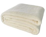 Queen 110 x 96 inch 100% Natural Cotton Quilt Batting Light Weight Warm and Soft, Craft and Wearable Arts