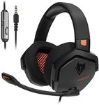 NUBWO PS4 Headset Xbox one Stereo Gaming Headphone with Noise Cancelling with in-line Control for PS4/Xbox 1/PC