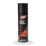 MotorOctane Plastic & Rubber Restorer Spray for Car & Bike | 500ml (450g) | Restores Faded Plastic, Rubber & Vinyl Surfaces for Car Bumpers, Fenders, Side Mirrors, Door Trims, Bike Panels