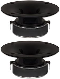 Goldwood Sound Inc. Sound Module, Silk Dome Tweeters 100 Watt Each 8ohm Replacement 2 Tweeter Pack (GT-520-2)