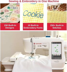 Singer SE9185 Sewing and Embroidery Machine – Computerized, Portable
