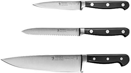 Henckels Classic Precision - Juego de cuchillos de arranque (3 piezas)
