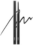 BBIA Last Auto Gel Eyeliner SLIM 5 Colors – Ultra-Fine Waterproof Mechanical Gel Eye Liner Pencil Smudge-Proof Easy Drawing Smooth Gliding Texture Vegan Korean Eye Makeup (S1 NOIR S)