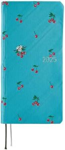 Hobonichi Techo 2025 Weeks MEGA [English/Tall and Slim Size/January Start/Planner] Bow & Tie: Cherry