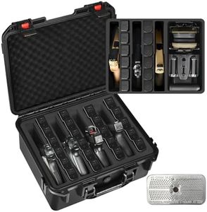 Gun Pistol Case for Multi Handguns - Holds Multiple Hand Guns Case & Magazines, Pre-cut Waterproof Carrying Hard Shell Pistol Case for Pistols, Storage Box for Beretta, Smith and Wesson, for Glock