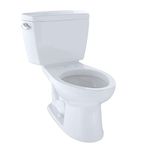 Toto CST744SL#01 Drake 2-Piece Ada Toilet with Elongated Bowl, Cotton White