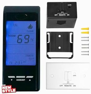 Touch Screen Programmable Thermostat Remote Control Kit,for Ambient Majestic Vermont-castings skytech monessen etc,Millivolt Gas Valve Fireplaces and Stoves