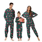 Menore Matching Family Pajamas Set, Christmas Sleepwear Long Sleeve, Reindeer Pajamas Set, PJs Xmas Festival Party Holiday Nightwear Dad Mom Adults Kids 12Baby 9M