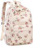 Bluboon School Backpack for Teen Girls Women Laptop Backpack College Bookbags Middle School Travel Work Commuter Back Pack(Corduroy flower), Corduroy Floret, Large, Casual Fashion Backpack