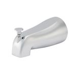 Solimeta Diverter Tub Spout, Bath Tub Spout with Diverter 5/8" Slip Fit Connection, Chrome