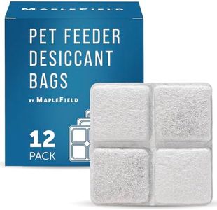[12 pack] Pet Feeder Desiccant Bags For Petlibro Automatic Pet Feeders - Keeps Dog & Cat Food Dry and Removes Moisture - Desiccant Pack Replacement Compatible with Most Feeders