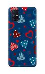 PRINTFIDAA Love Lover Girl Friend Romantic Heart Prema Ishq Kadal Prem Pyaar Printed Designer Hard Case for Samsung Galaxy M51, SM-M515F / DSN Back Cover -(d) RJD1010