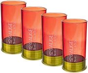 Fairly Odd Novelties 12 Gauge Shotgun Shell Shot Glasses Funny Gun Hunting Father's Day Dad Novelty Gag Gifts, Set of 4 Shot Gun Shell Shot Glasses, Perfect Redneck Gifts! FON-10052