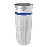 HoMedics TotalClean 5 in 1 Tower Air Purifier with UV-C, HEPA & Carbon Filters, Removes Allergens, Pet Dander, Smoke, Cooking, Mould Spores & Germs, Ionizer Releases Negative Ions - Large, White