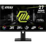 MSI MAG 274QRF QD E2 27 Inch WQHD Gaming Monitor - 2560 x 1440 Rapid IPS Quantum Dot Panel, 180 Hz - 1ms, 120percentage sRGB Colour Gamut, DisplayHDR 400 - DP 14a, HDMI 20b, USB Type-C