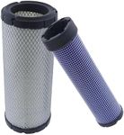 IEQFUE Inner & Outer Air Filter Kit 006000455F1 006000456F1 Compatible with Mahindra Tractor 4500 5500 6000 6500+