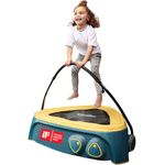 BERG Hoppaa Children's Trampoline (1-4 Years) Indoor & Outdoor Safety Bar & Non-Slip Stepping Stones Promote Motor Skills & Balance Easy Assembly Durable & Fun for Toddlers Guaranteed