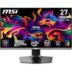 MSI MAG 272QP QD-OLED X50 27-Inch WQHD Gaming Monitor, 2560 x 1440 Panel, 500Hz, 0.03ms, DisplayHDR True Black 500, AMD FreeSync Premium Pro, HDMI 2.1, DP 1.4a