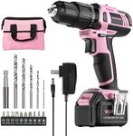 WORKPRO Pink Cordless 20V Lithium-i