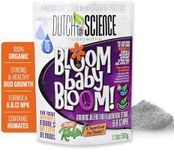 Dutch Science Nutrients Bloom Nutrition Plant Fertilizer - Bloom Baby Bloom 100% Organic Flower Fertilizer Outdoor & Indoor Plant Food | Strong & Healthy Bud Growth for Flowering Stage Plants (500g)