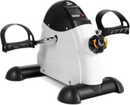 Mini Exercise Bike Pedal Exerciser Resistance Cycle Indoor Gym White