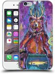 Official Wyanne Bear with Antlers Animals Soft Gel Case Compatible for Apple iPhone 6 / iPhone 6s