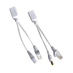 PARUHT Passive PoE Injector and Splitter Pair (Set of 1) CPOE/1P