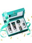 mCaffeine Signature Unisex Facial Gift Set | Coffee Face Wash, Scrub, Eye Cream, Mask & Serum for Women and Men | Pack of 5 | Gift For Him & Her