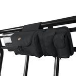 Classic Accessories 18-128-010401-00 Black QuadGear UTV Roll Cage Organizer (for Most UTVs)