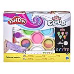 Play-Doh Mixing Studio DIY Kit for Kids 4 Years and Up, Mix Your Own Colors with Super Cloud and Scented Classic Modeling Compound, 10 Cans, 5 Mix-ins, Non-Toxic