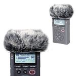 YOUSHARES DR40X Windscreen Muff for Tascam DR-40X DR-40 Portable Recorders, DR40 Mic Deadcat Windshield Windscreen Artificial Fur Wind Screen