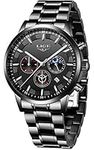 Men Watches Military Black Steel Wr