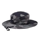 Columbia unisex adult Contemporary Sun Hat, Black Mod Camo, Large-X-Large US